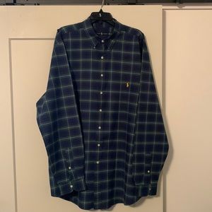 Polo by Ralph Lauren XXLT button down plaid shirt